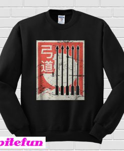 Retro Japanese Archery Kyudo Sweatshirt