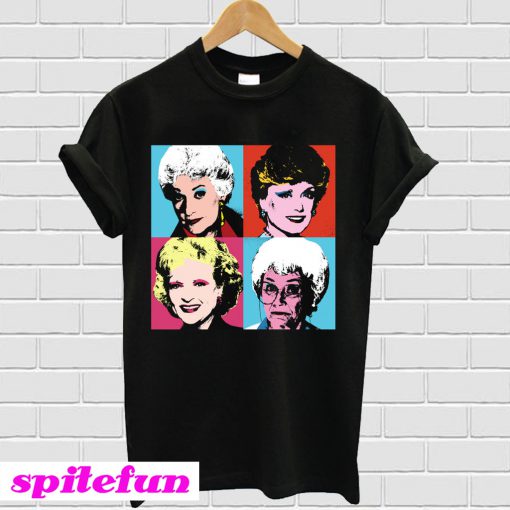 Golden Warhol Girls T-Shirt