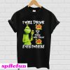 Grinch I Will Drink Sun Drop Here Or There Everywhere T-shirt