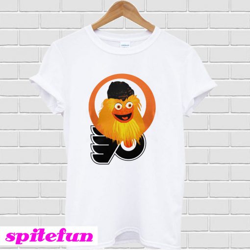 Gritty Philadelphia Flyers logo T-shirt