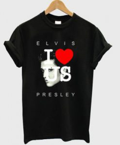 I Love USA Elvis Presley T-Shirt