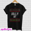 Jolly af christmas T-shirt