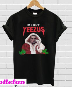 Kanye merry yeezus ugly Christmas T-shirt