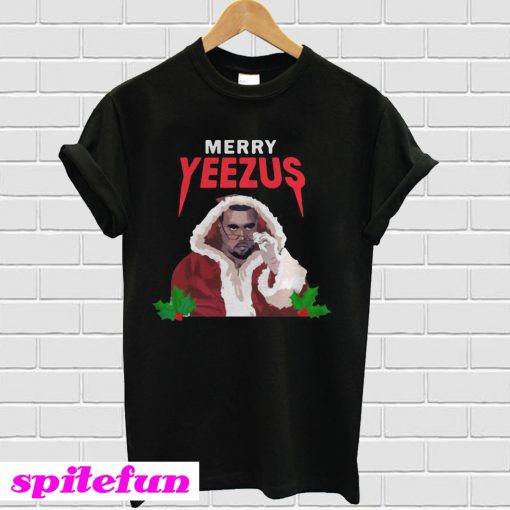 Kanye merry yeezus ugly Christmas T-shirt