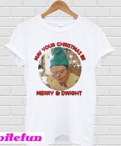 May your Christmas be Merry and Dwight T-shirt