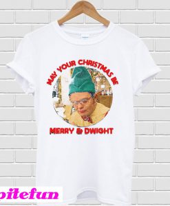 May your Christmas be merry and dwight T-shirt