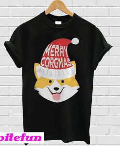 Merry Corgmas Christmas T-shirt