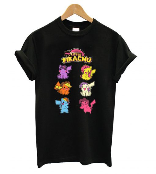 My Little Pikachu My Little Pony Pokemon Mashup Youth T-shirt