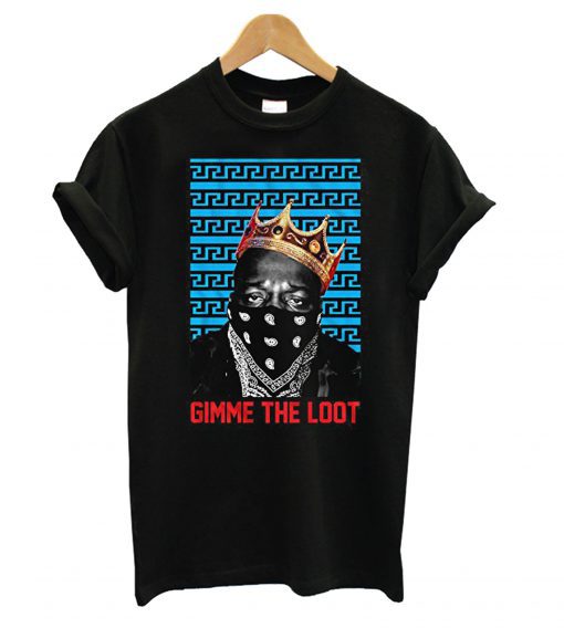 Notorious B.I.G. Men’s Gimme The Loot Biggie T-shirt