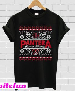 Pantera fucking holiday Christmas T-shirt