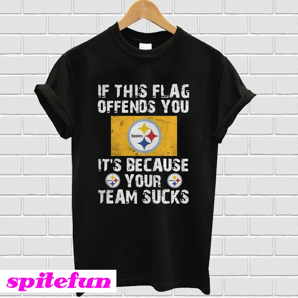 No Reasons To Be a Pittsburgh Steelers Fan, Steelers Suck, Funny Gag Gift  Essential T-Shirt for Sale by maxhater