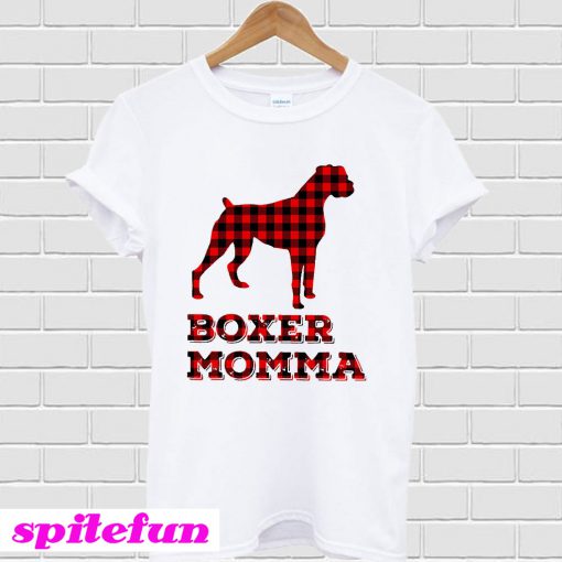 Pug Boxer Momma T-shirt