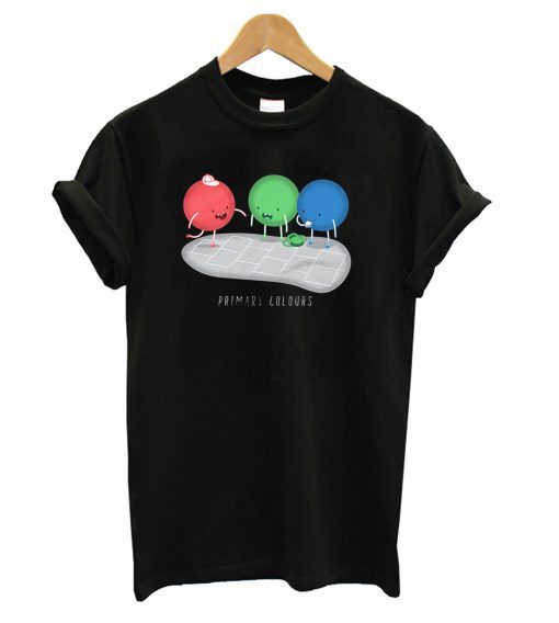 Pun RGB Primary Colour T-shirt