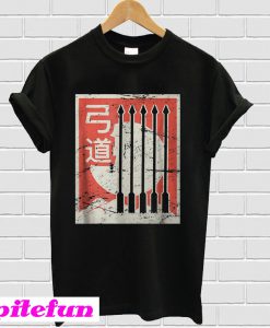 Retro Japanese Archery Kyudo T-shirt