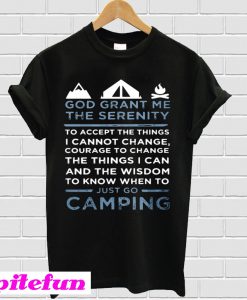 Camp Shirt God Grant Me The Serenity T-Shirt