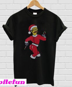 Six Simpsons Christmas T-shirt