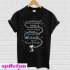 Snoopy you left me beautiful memories your love is still my guide T-shirt