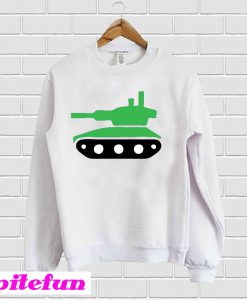 Military Tank Icon Sweatshirt