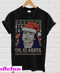 The Disaster Artist oh hi Santa Christmas T-shirt