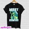 The Grinch Merry kissmyass T-shirt