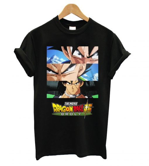 The Movie Dragonball Super Broly Black T-shirt