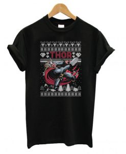 Thor Marvel ugly christmas T-shirt