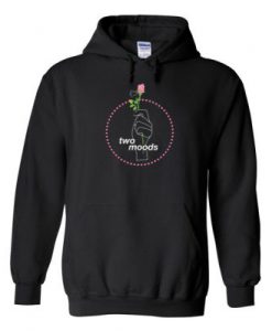 Two Moods Rose Hoodie