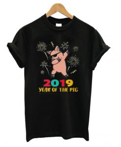 Year Of The Pig Happy New Year 2019 T-shirt