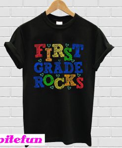 First Grade Rocks Funny T-shirt