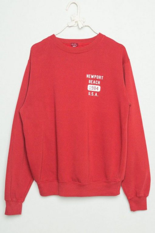 Newport beach 1984 Usa Sweatshirt