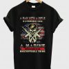 A Man With A Rifle Is A Formidable Thing A Marine T-shirt
