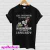 All women are created equal but only the best are born in January Mickey T-shirt
