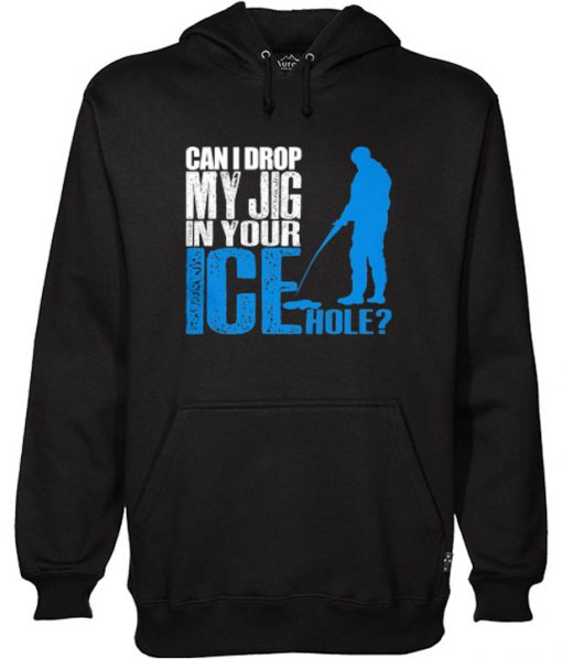 Awesome Funny Ice FIshing Hoodie