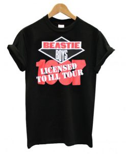 Beastie Boys Licensed to Ill Tour 1987 T shirt