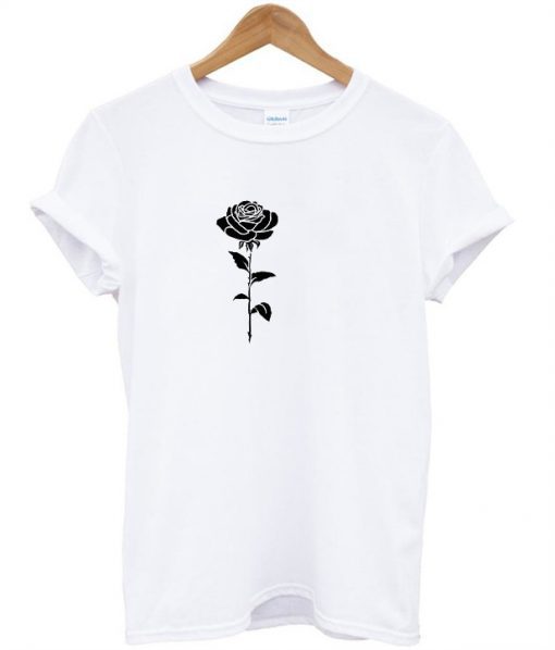 Black rose T-shirt