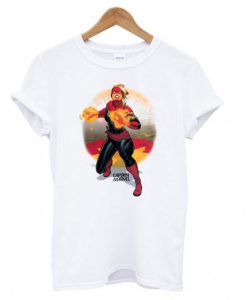 Captain Marvel And The Avengers T-shirt