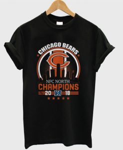 Chicago Bears NFC North Champions 2018 T-shirt