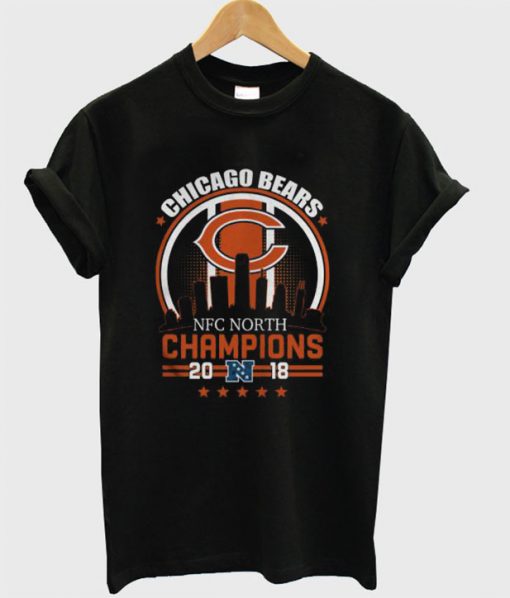 Chicago Bears NFC North Champions 2018 T-shirt