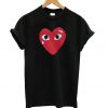 Coeur Comme Des Garcons T shirt