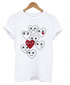 Comme Des Garcons Play Emoji Collection T shirt