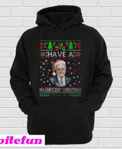 David Attenborough Have A Magnificent Christmas Hoodie