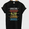 Director there was a mistake sopranos it was the al tos it was us T-shirt