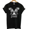 Down Double Lion Black T-shirt