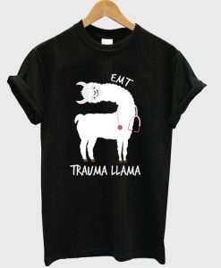 Emt Trauma Llama Nurse T-shirt