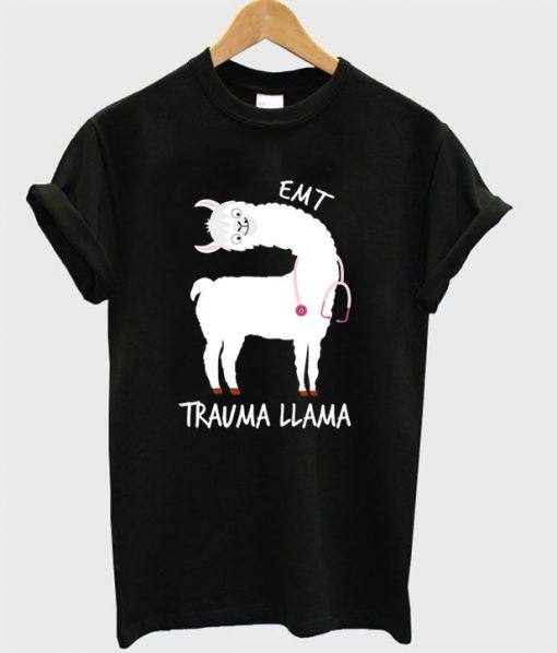 Emt Trauma Llama Nurse T-shirt