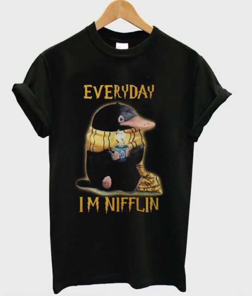 Fantastic Beasts Niffler everyday I'm Nifflin T Shirt