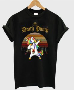 Five finger Death Punch unicorn Dabbing T Shirt