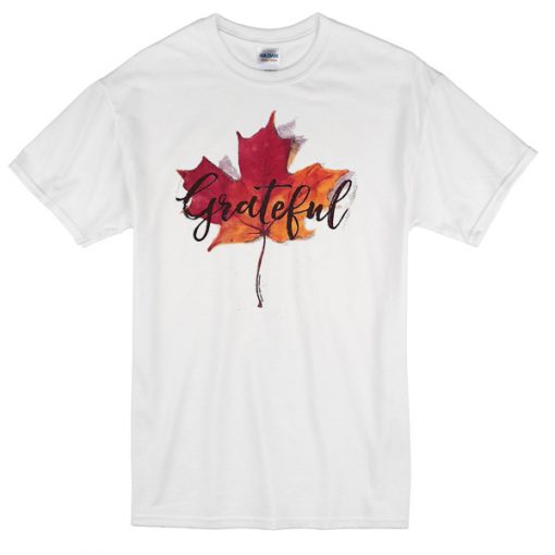 Grateful Autumn Leaves T-shirt