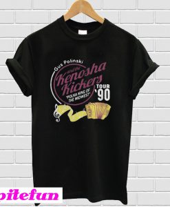 Gus Polinski and the Kenosha Kickers Polka King of the Midwest tour 90 T-shirt