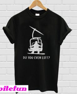 Helicopter Do you even lift T-shirt